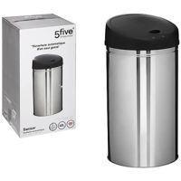 Урна для мусора 5five 51985 Sensor 42l, metal