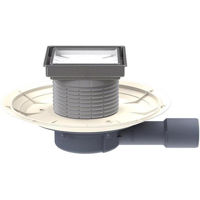 Trap de duș Hutterer & Lechner HL90Pr-3020 de pardoseala interior orizontal