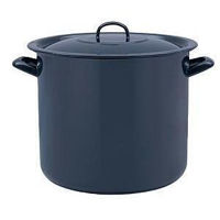 Кастрюля Metalac 54161 Navy Blue 30 см, 18 л, металлическая крышка, темно-синий