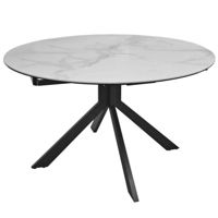 Masă Deco Pina 1300(400)*760 Luka White