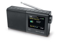 MUSE M-117 DB, Tuner DAB+, FM, LCD, Black