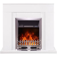 Камин электрический ArtFlame Agnes white & Galileo silver