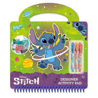 Набор для творчества Totum 700093 Stitch Set cu șabloane, autocolante, foi de joc, pixuri gel, 61879