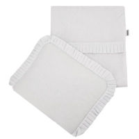 Аксессуар для колясок Feedo 205203 Set pentru carucior si pat cu dantela Pure White, 30x35, 85x75 cm