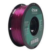 eTPU-95A  1.75 mm, Transparent Purple Filament, 1 kg, ESUN