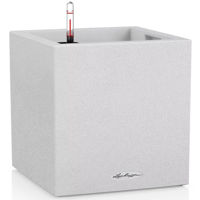 Цветочный горшок Lechuza Canto Color Square 40, Quartz White