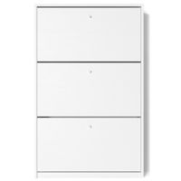 Raft pentru încălțăminte Fabrik Home Тумба для обуви 3 дверцы /800 белый ясень