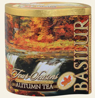Ceai negru  Basilur Four Seasons  AUTUMN TEA, cutie metalică,  100 g