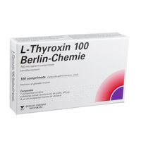 L thyroxin 100mcg comp. N25x4