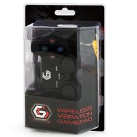 Wireless Gamepad GMB JPD-WDV-01, 4 axes, D-Pad, 2 mini joysticks, 12 buttons, 2xAA, Dual vibration