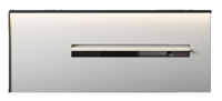 Аксессуар для встраиваемой техники Falmec MODULE PANEL AIR WALL 150cm RIGHT White Glass Black PROFILE