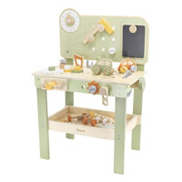 Игровой комплекс для детей Viga 44065N Set din lemn Masa de lucru cu unelte