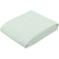 Комплект подушек и одеял Kikka Boo 31103010064 Paturica de muselina cu strat dublu Leaves Minte, 100x100 cm