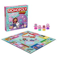Настольная игра Winning Moves WM04157-ROM-6 Monopoly Junior, Gabby's Dollhouse (ro)