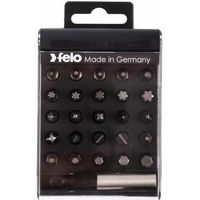 Набор головок, бит, насадок Felo 020F02616 Набор насадок (26 шт. (25 мм) промышленные 1/4" и удлинитель
