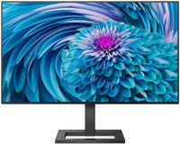 23.8" PHILIPS 242E2FA, Black, IPS, 1920x1080, 75Hz, 4ms, 300cd,MegaDCR, D-Sub+HDMI+DP+AudioOut,Spkrs