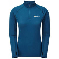 Îmbrăcăminte sport Montane Tricou dame Allez Micro Pull On Narwhal blue 38 (FAMPONARM09)
