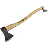 Topor Bison Universal Axe 1879 1250 g / 700 mm Hicory + Centura Wandhalter 2er-Set