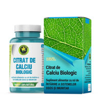 Citrat de Calciu Biologic caps.100% natural N60 Hypericum