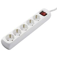 Фильтр электрический Hama 47842 5-way Distribution Panel, White