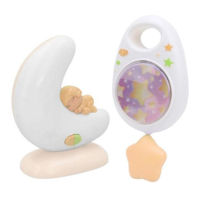 Ночной светильник Kaichi KAYLAMP25KA301P Moon pink, музыкальный блок успокаивающий и ночник