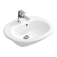 Lavoar semiincastrata oval Villeroy & Boch Onovo