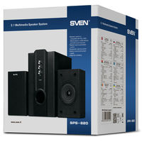 Speakers SVEN "SPS-820" Black, 38w / 18w + 2x10w / 2.1