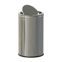 Coș de gunoi Alda 675 SWING 18L, 40*24cm, inox lucios