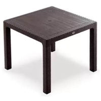 Mobilier pentru grădină Hydro S Masă Rattan, 90x90x75, Maro