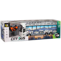 Радиоуправляемая игрушка New World 196-2 Двухэтажный автобус 1:24 со светом, звуком и пультом управления, 844225