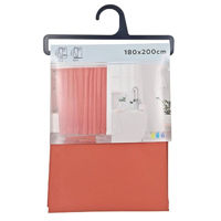 Занавеска для ванной Tendance 56226 Perdea pentru dus 180x200cm, EVA, terracota