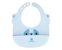 Silicone bib Kikka Boo Blue