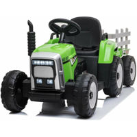 Mașină electrică pentru copii Richi MX611/2 verde Tractor