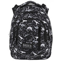 Rucsac pentru copii BackUP Dinosaury Black PLB4R114