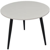 Стол Evelin di Costacurta DT-404-3B, D=88см, Каркас/Опоры: Металл Черный