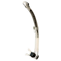 Аксессуар для плавания Cressi-Sub Tub inot CORFU SNORKEL sil.clear/tube silver black (ES300055)