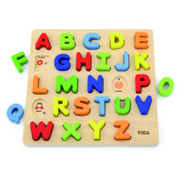 Bloc puzzle „Învățăm alfabetul” VIGA