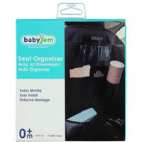 Аксессуар для автомобиля BabyJem 856 Organizator pentru scaun auto Negru