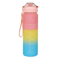 Бутылочка для воды Arena бутылка YY255103 1000 ml розовая