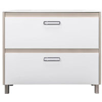 Шкаф под умывальник Bayro Montana Pro Allegro 1000 серый камень