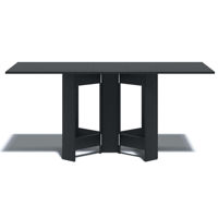 Стол Fabrik Home Стол-тумба прямоугольный чёрный ясень