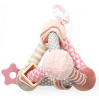 Jucărie de pluș BabyOno 0898/01 Jucarii educative PINK PYRAMID