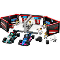 Set de construcție Lego 60444 City F1 Garage & Mercedes-Amg & Alpine Cars
