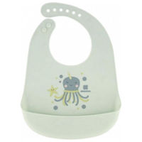 Bavețică Kikka Boo 31303030012 Baveta din silicon Sea World Octopus