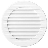Вентилятор вытяжной airRoxy Решетка 02-225 круглая PVC пластик