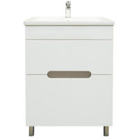 Шкаф под умывальник Bayro Etna под умыв. Argo 600 белый мат