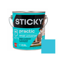 STICKY PRACTIC Эмаль Алкидная Светло-Синяя 2,5 л