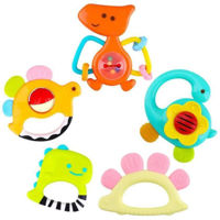 Погремушка Hola Toys 1109 Грызунок Дино