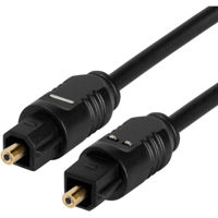 Кабель для AV Qilive G3222973 Audio Optical Fibre Cable, ODT plug (Toslink), 1.5 m