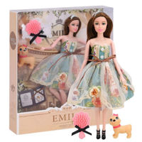 Кукла Essa QJ078B Păpușa Emily cu animăluț și accesorii